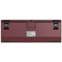 Montech MKey TKL keyboard Gaming USB Burgundy, Dark Grey