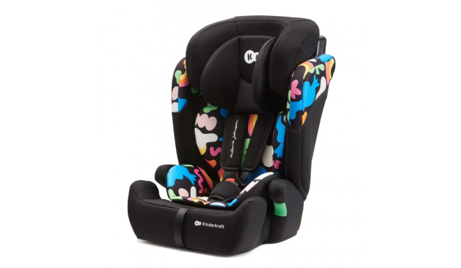 Kinderkraft COMFORT UP I-SIZE baby car seat (9 - 36 kg; 15 months - 12 years) Happy Shapes