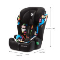 Kinderkraft COMFORT UP I-SIZE baby car seat (9 - 36 kg; 15 months - 12 years) Happy Shapes