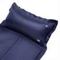 NILS CAMP NC4008 self-inflating mat with folding cushion Blue
