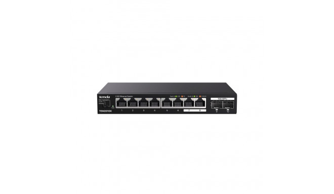 Tenda TEM2010X network switch 2.5G Ethernet (100/1000/2500) Desktop Black