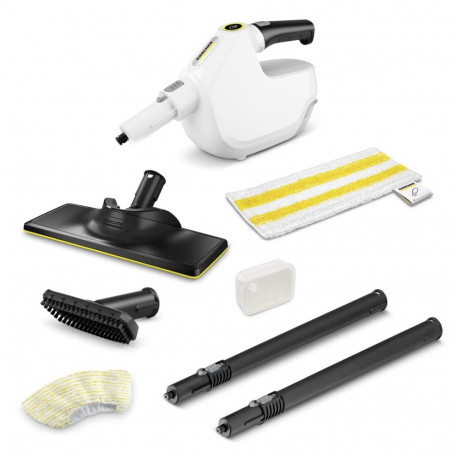 Kärcher SC 1 Multi & Up kaasaskantav aurupuhasti 0.2 L 1300 W must, kollane