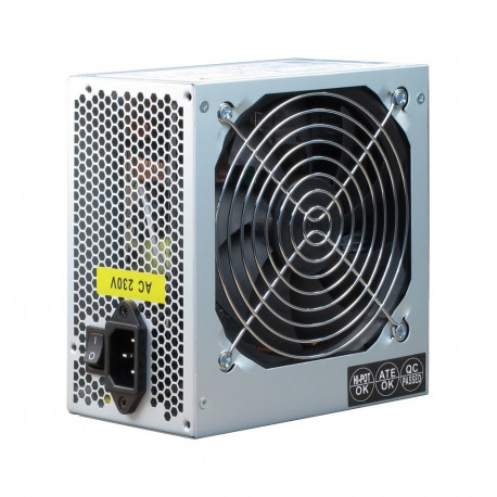 Inter-Tech SL-500 Plus power supply unit 500 W 20+4 pin ATX ATX Silver