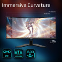 Gigabyte G34WQCP 34" UWQHD kaardus mängurimonitor - 3440 x 1440, 1500R, 180Hz, 1ms, 350 cd/m2, AMD F