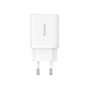 Baseus P10111404213-00 Cube USB-C / USB-A 30W seinalaadija valge