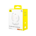 Baseus P10111404213-00 Cube USB-C / USB-A 30W seinalaadija valge