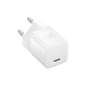 Baseus P10110902213-01 USB-C GaN5 mini 30W seinalaadija valge