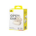 Baseus Bass 15 Clip Open Ear Headset True Wireless Stereo (TWS) In-ear Calls/Music Bluetooth White