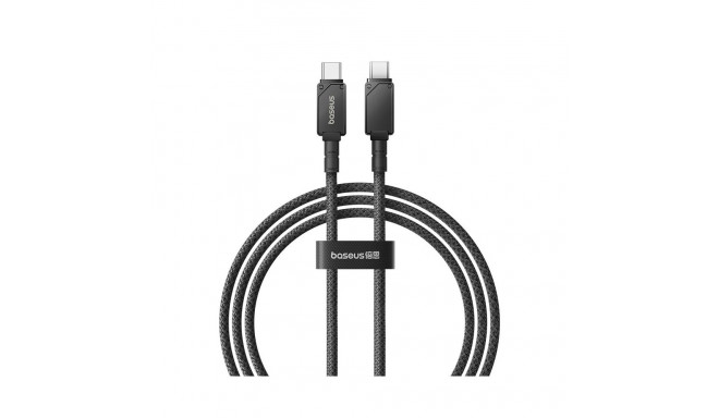 Baseus Unbreakable USB C to USB C cable 1 m Black