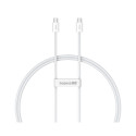 Baseus Superior USB C to USB C andmesidekaabel 1 m 30 W valge