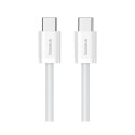 Baseus Superior USB C to USB C andmesidekaabel 1 m 30 W valge