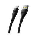 Baseus Flash 2 USB A to USB C kiirlaadimise kaabel 2 m 100 W must