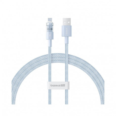 Baseus Gem USB to IP 2.4A kiirlaadimise kaabel 1 m sinine