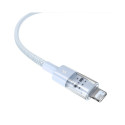 Baseus Gem USB to IP 2.4A kiirlaadimiskaabel 2 m sinine