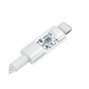 Baseus Gem USB to IP 2.4A kiirlaadimise kaabel 2 m valge