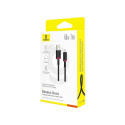 Baseus Dura USB Type A to Type C 60 W kiirlaadimiskaabel 1 m must, punane