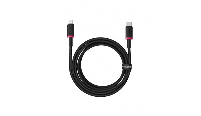 Baseus Dura Type C kiirlaadimiskaabel iP jaoks 20 W 2 m must, punane