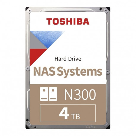 Toshiba 8.9 cm (3.5") 4 TB SATA3 NAS N300 HDD
