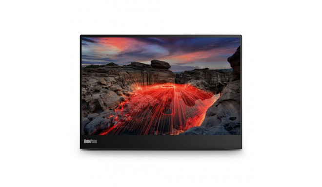 Lenovo ThinkVision M14t Gen 2 LED ekraan 35.6 cm (14") 2240 x 1400 pikslit 2.2K puuteekraan must