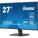 iiyama ProLite XU2792UHSU-B6 computer monitor 68.6 cm (27") 3840 x 2160 pixels 4K Ultra HD LED Black
