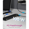 Docking station IcyBox USB Type-C with triple video output retail