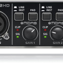 Behringer UMC202HD salvestus heliliides