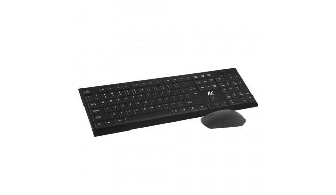 NanoRS Wireless Keyboard and Mouse Combo with Ergonomic Design – RS580 for Smooth and Efficient Use