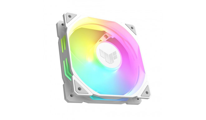 ASUS TUF GAMING TR120 ARGB REVERSE 1-pack valge arvutikorpuse õhkjahuti 12 cm