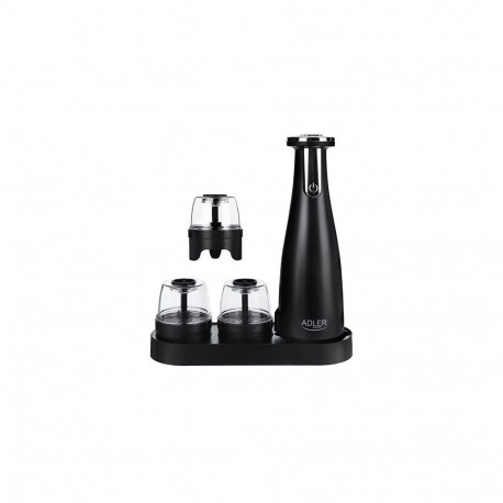 Spice mill set Adler AD 4449B Black