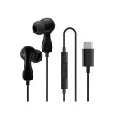 Baseus Encok CZ20 juhtmega must USB Type-C kõrvaklapid