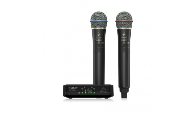 Behringer ULM302MIC - 2,4 GHz digitaalne juhtmevaba süsteem kahe käsimikrofoni ja vastuvõtjaga