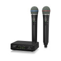 Behringer ULM302MIC - 2,4 GHz digitaalne juhtmevaba süsteem kahe käsimikrofoni ja vastuvõtjaga