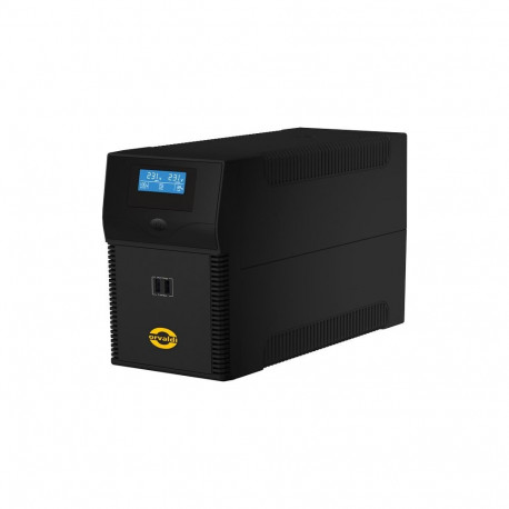 Orvaldi katkematu toiteallikas (UPS) ID1K5CH liin-interaktiivne 1.5kVA 900W