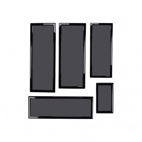 Demciflex tolmufiltrite komplekt Lian Li O11 Dynamic jaoks - must/must