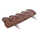 Prosperplast Garden edging Garden Line - Brown IKRA-R222