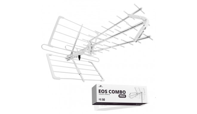 Spacetronik EOS PRO Combo UHF+VHF LTE 5G suundantenn (valge)