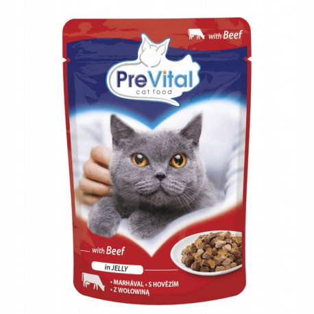 Prevital veiseliha tarretises - märg kassitoit - 100 g