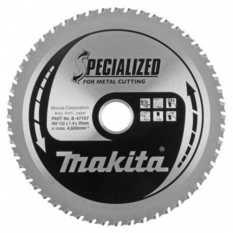 Makita B-47167 circular saw blade 1 pc(s)