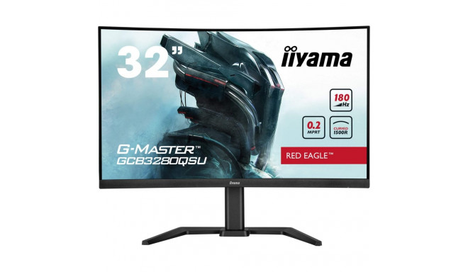 iiyama G-MASTER GCB3280QSU-B2 arvutimonitor 80 cm (31,5") 2560 x 1440 pikslit Dual QHD LED must