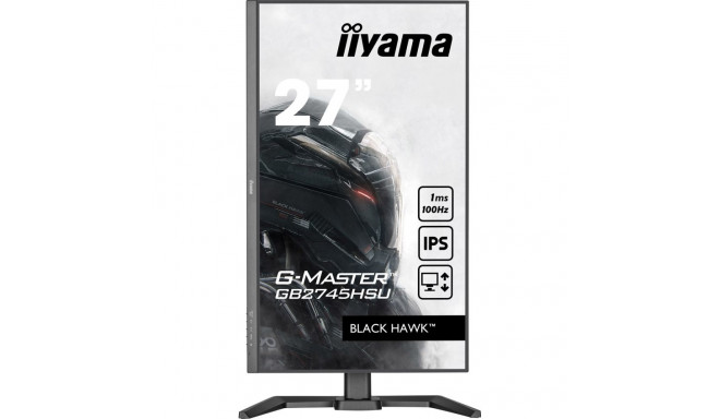 iiyama G-MASTER GB2745HSU-B2 LED ekraan 68,6 cm (27") 1920 x 1080 pikslit Full HD must