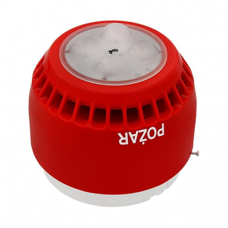 Acoustic and optical siren W2 SAO-P8/CM