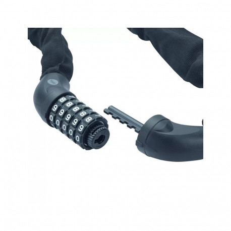Chain with combination lock - YCHC0/6/90/2 Black