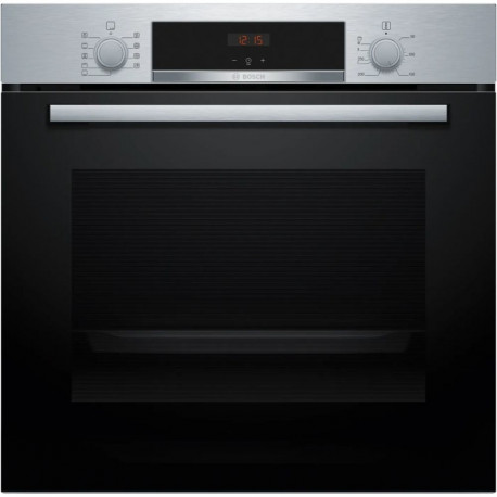 Bosch Serie 4 HBA534ES3 oven 71 L 3400 W Black, Stainless steel