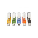 Intenso Basic Line USB-mälupulk 8 GB USB Type-A 2.0 must, sinine, roheline, oranž, kollane