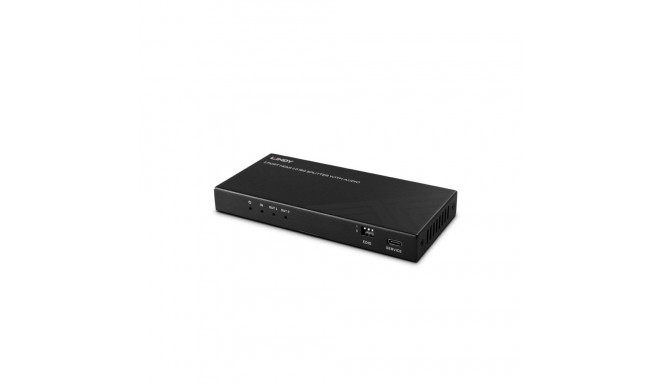 Lindy 2 Port HDMI 8K60 Splitter with Audio