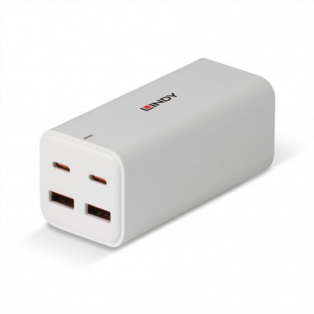 Lindy laadija 100W 4-port USB-A ja USB-C GaN