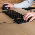 R-Go Tools ergonoomiline must juhtmega numbriklaviatuur R-Go Numpad Break pausitarkvaraga