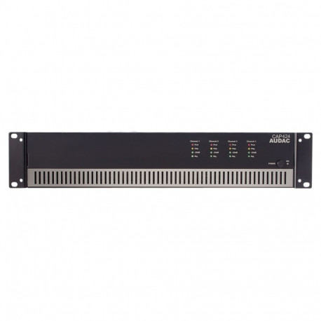 Audac CAP424 four-channel power amplifier 4 x 240 W 100V