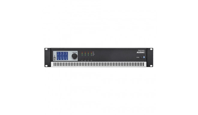 Audac SMQ500 WaveDynamics ™ neljakanaliline võimendi 4 x 500 W
