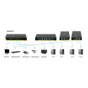 LevelOne 4-port USB VGA KVM lüliti, heli tugi